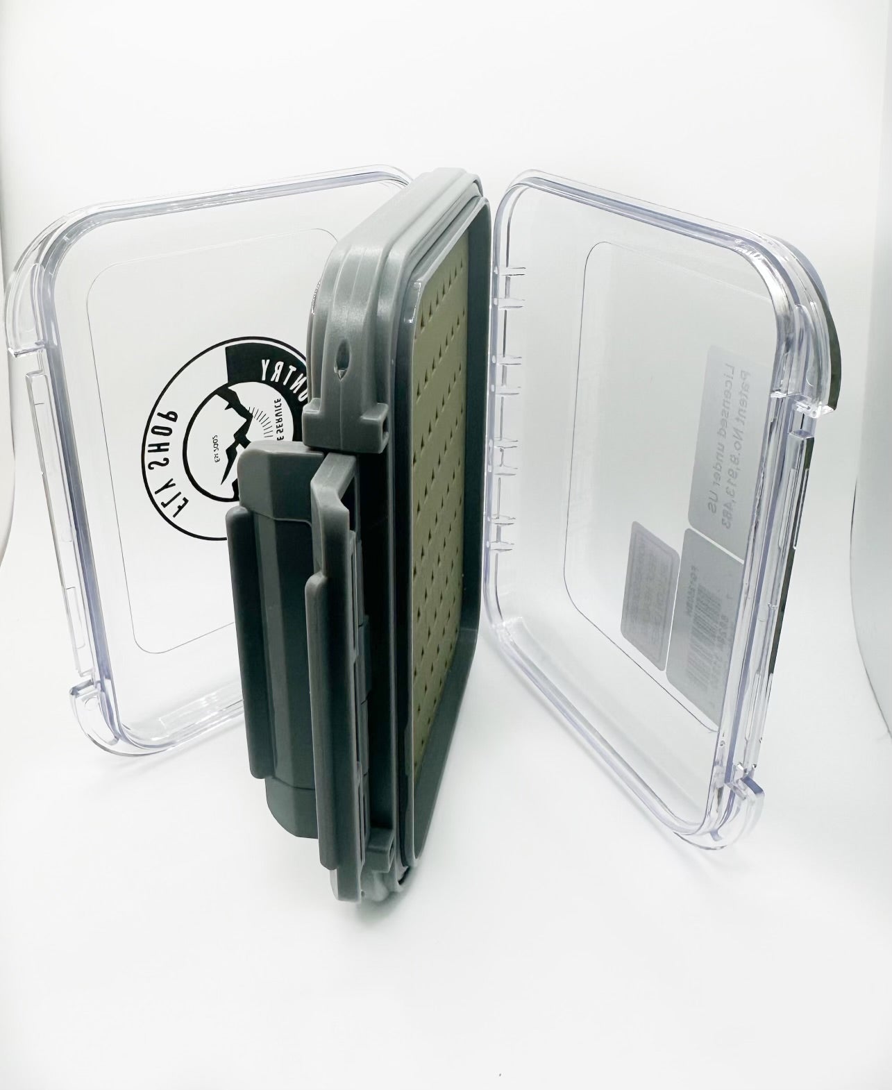 Custom Double Sided Waterproof Fly Box Self Healing Silicone 5x3x1.5