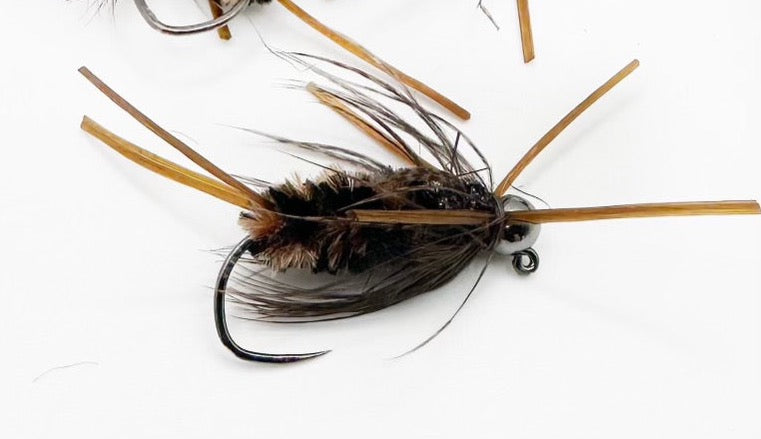 Squatch Stonefly Nymph Black/Tan