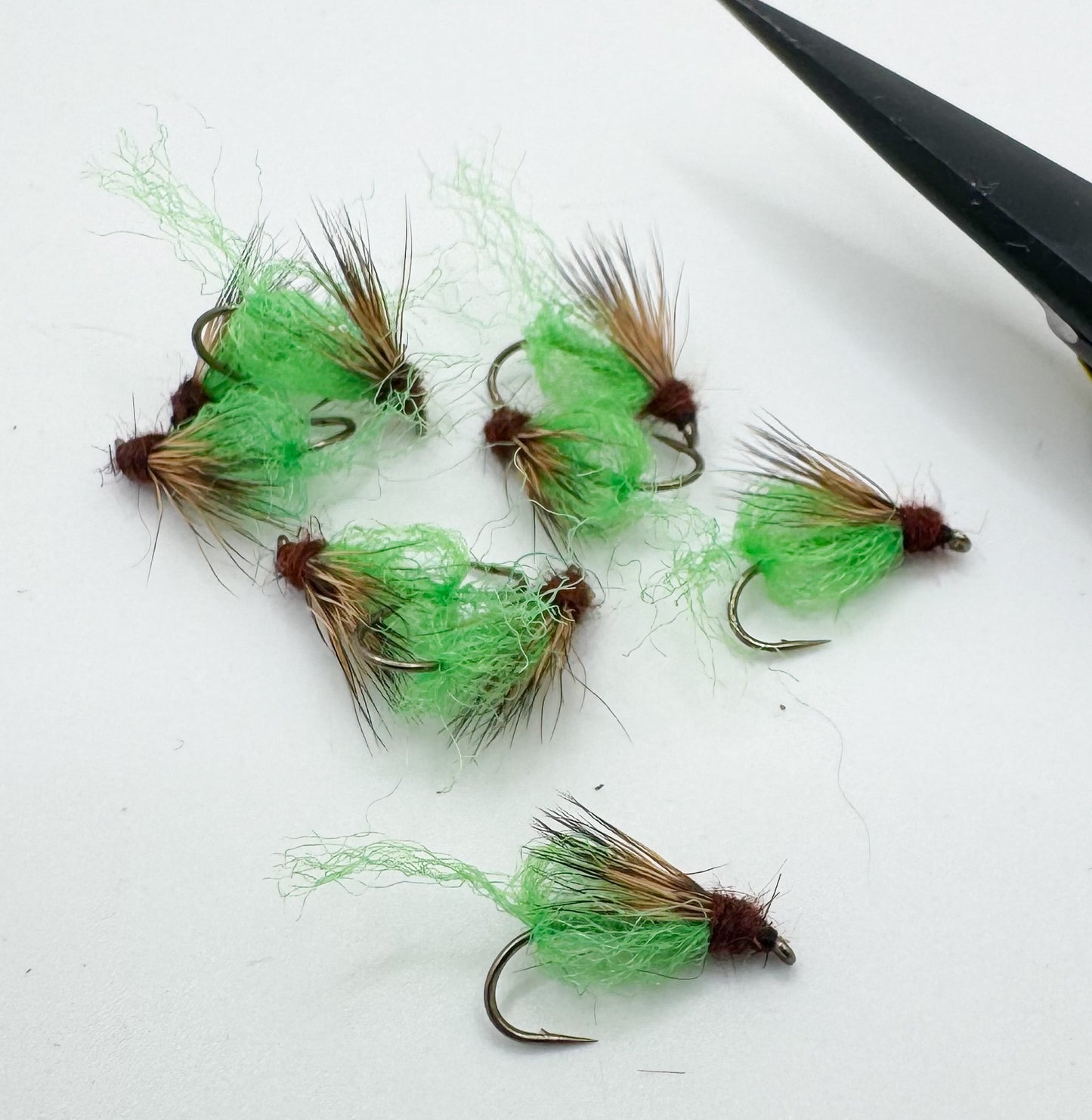 Emergent Sparkle Pupa Bright Green