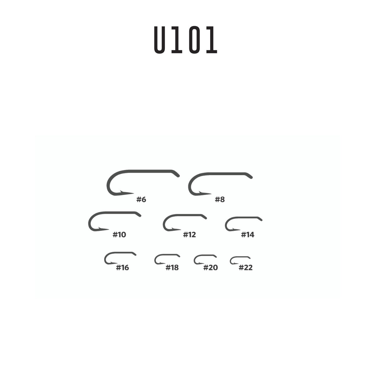 Umpqua U101 Nymhp Hook 50 Pack