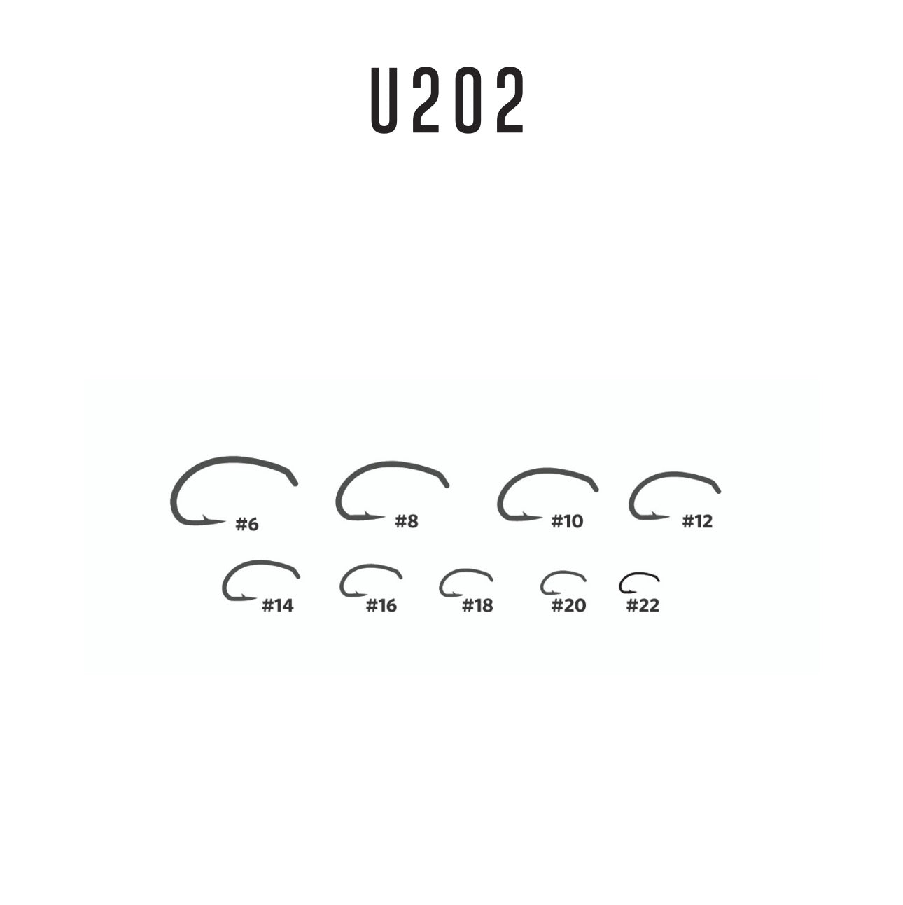 Umpqua U202 Pupa Hook 50 Pack