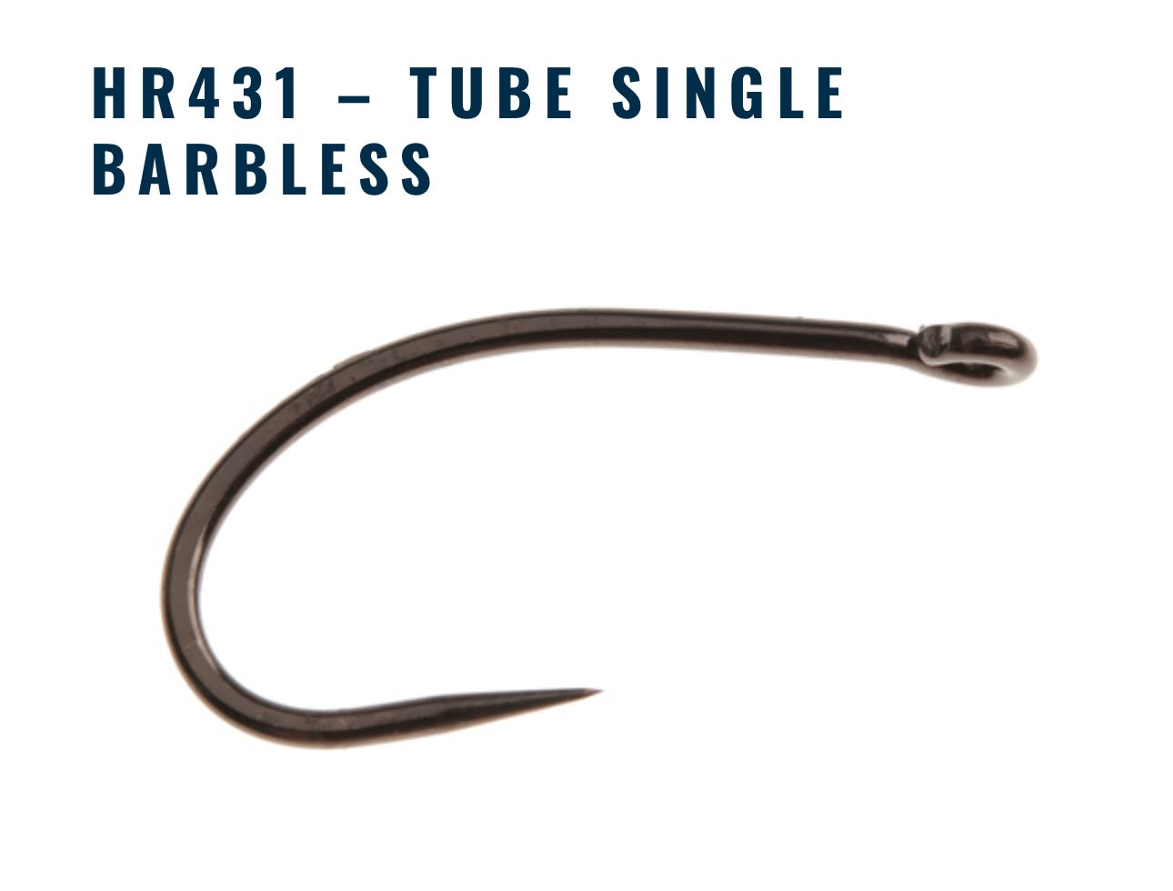 Ahrex HR431 Tube Hook Barbless