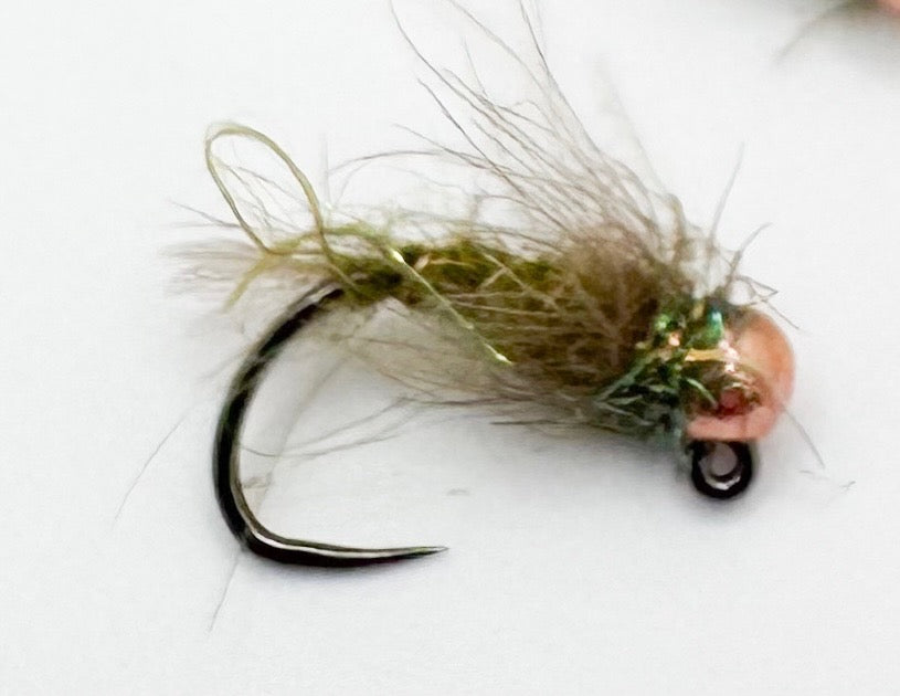 Olive Duck Butt Euro Nymph