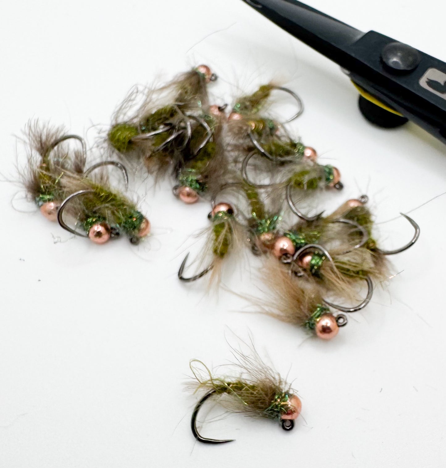 Olive Duck Butt Euro Nymph
