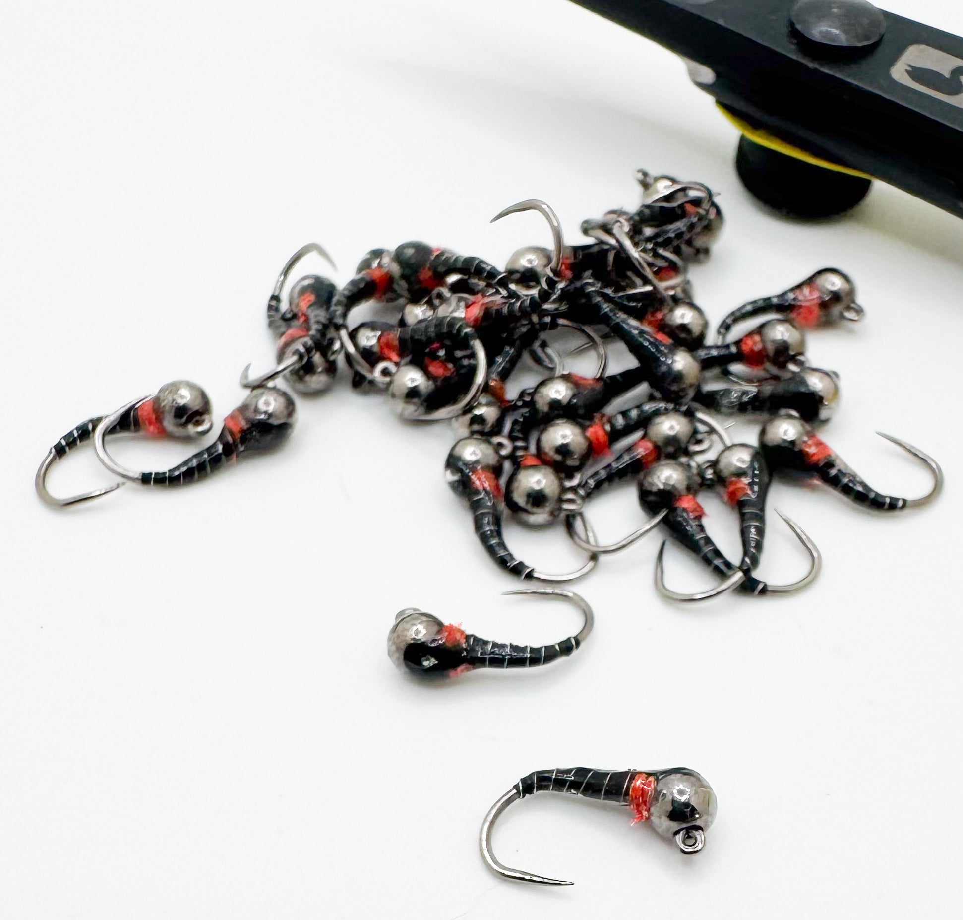 Black TB Euro Zebra Midge Black
