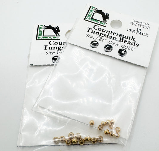 Tungsten Beads Gold