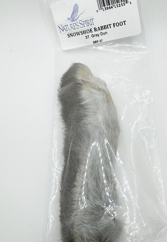 Snowshoe Rabbit Foot Gray Dun