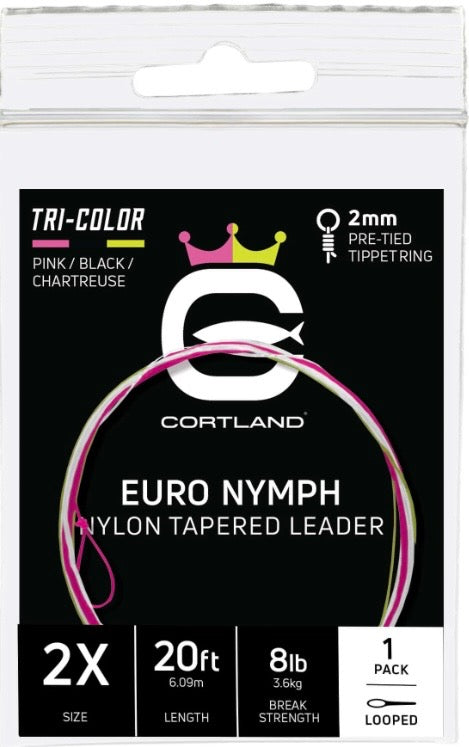 Euro Nymph Leader Cortland