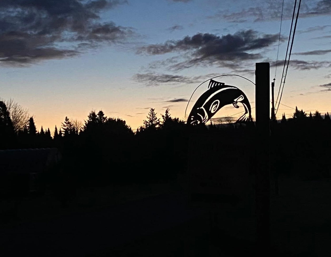 North Country Fly Shop Sign
