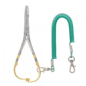 Dr. Slick 4.75" Gold Mitten Scissor Clamp