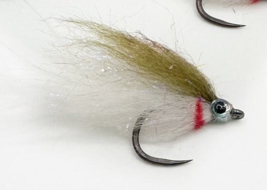 Baby Fat Minnow Olive & White