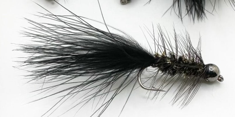 B.H. Black Crystal Wooly Bugger