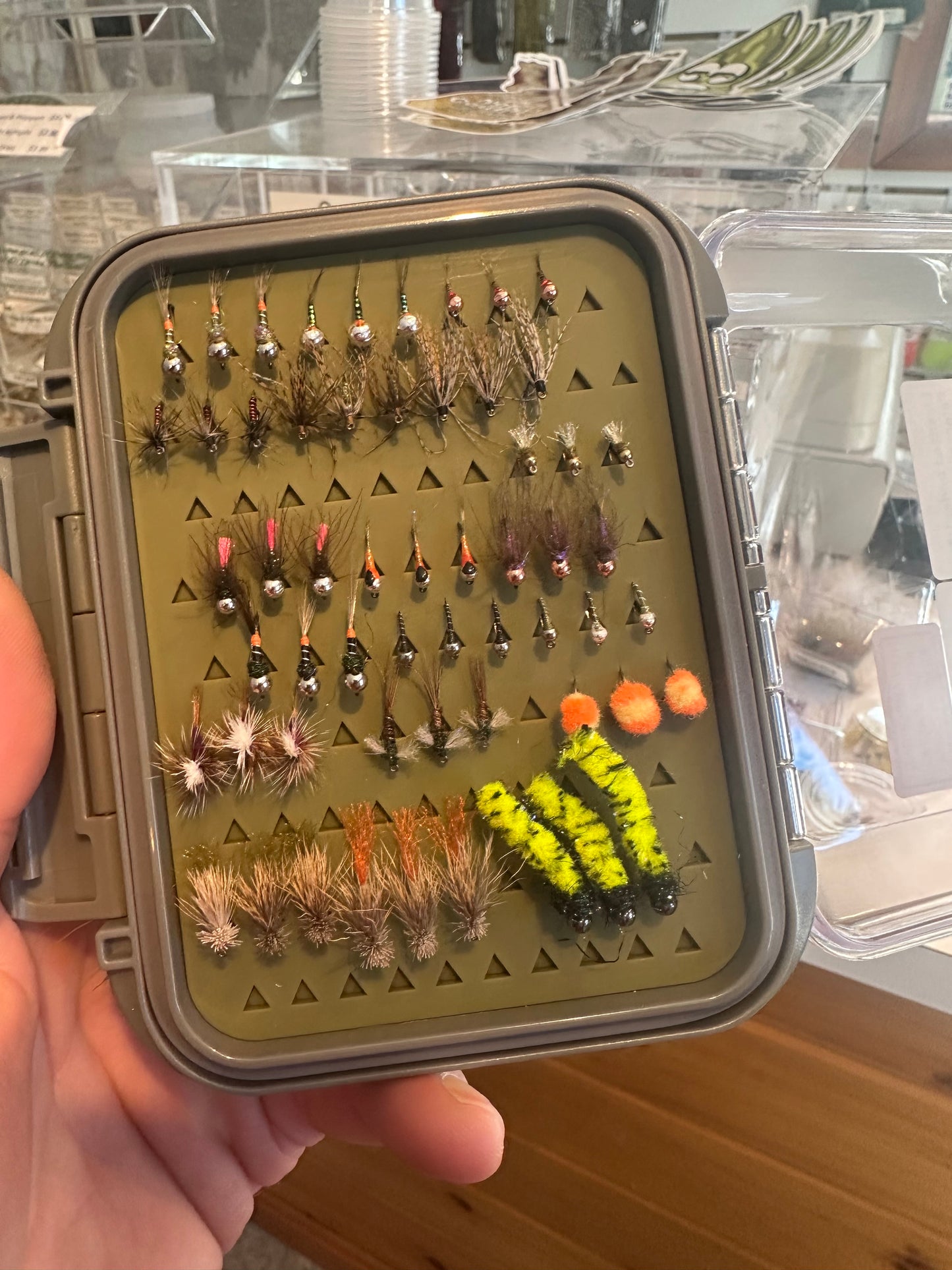 Ultimate Fly Collection 75 Flies/Custom Fly Box