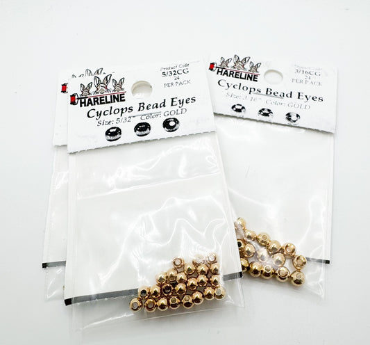 Cyclops Beads Gold