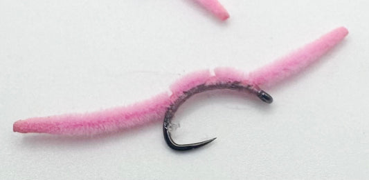 Micro San Juan Worm Fl. Pink (Jack Ogden)