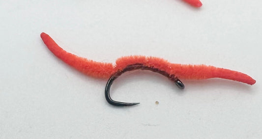 Micro San Juan Worm Fl. Red (Jack Ogden)