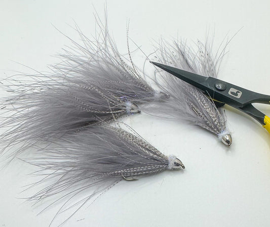 Soft Hackle Streamer Gray